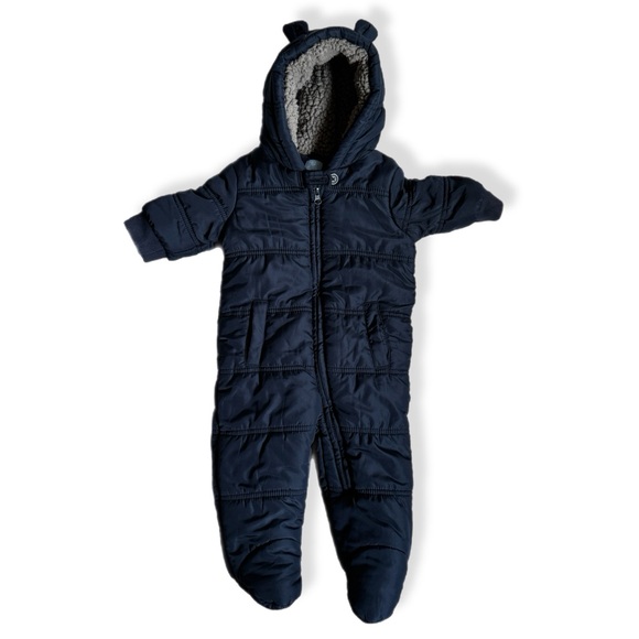 Children’s Place Navy Blue Bear Bunting - Picture 1 of 8